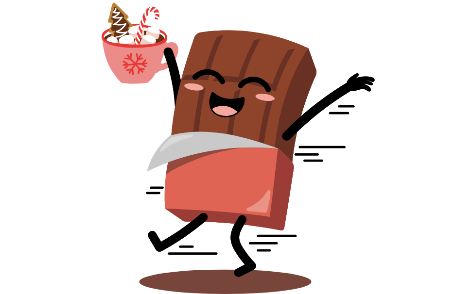 Chocolate Walk figure Chocolate Walk figure